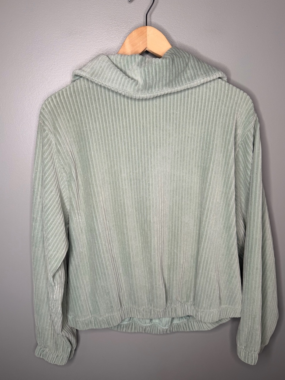 Free People Serena Corduroy Pullover - Sea Mist - Picture 3 of 10